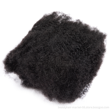 Wholesale factory price 8" dyeable bulk hair afro kinky twist hair